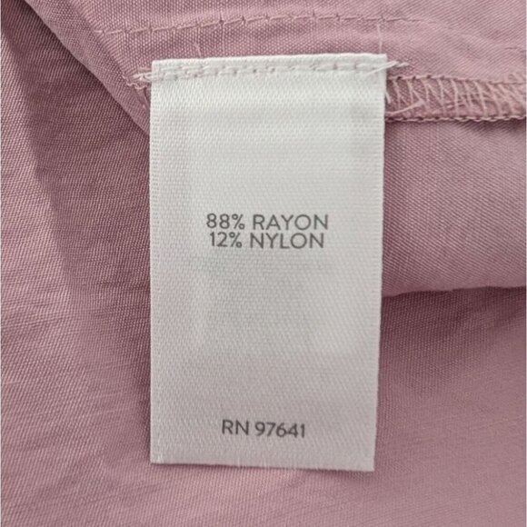 NEW J Jill Tunic Womens Size Large Mauve Purple Flowy Oversize Long Sleeve - Picture 8 of 13